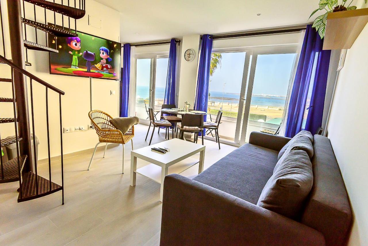 Oceanfront Duplex With A Rooftop Pool And Terrace El Puerto de Santa María Buitenkant foto