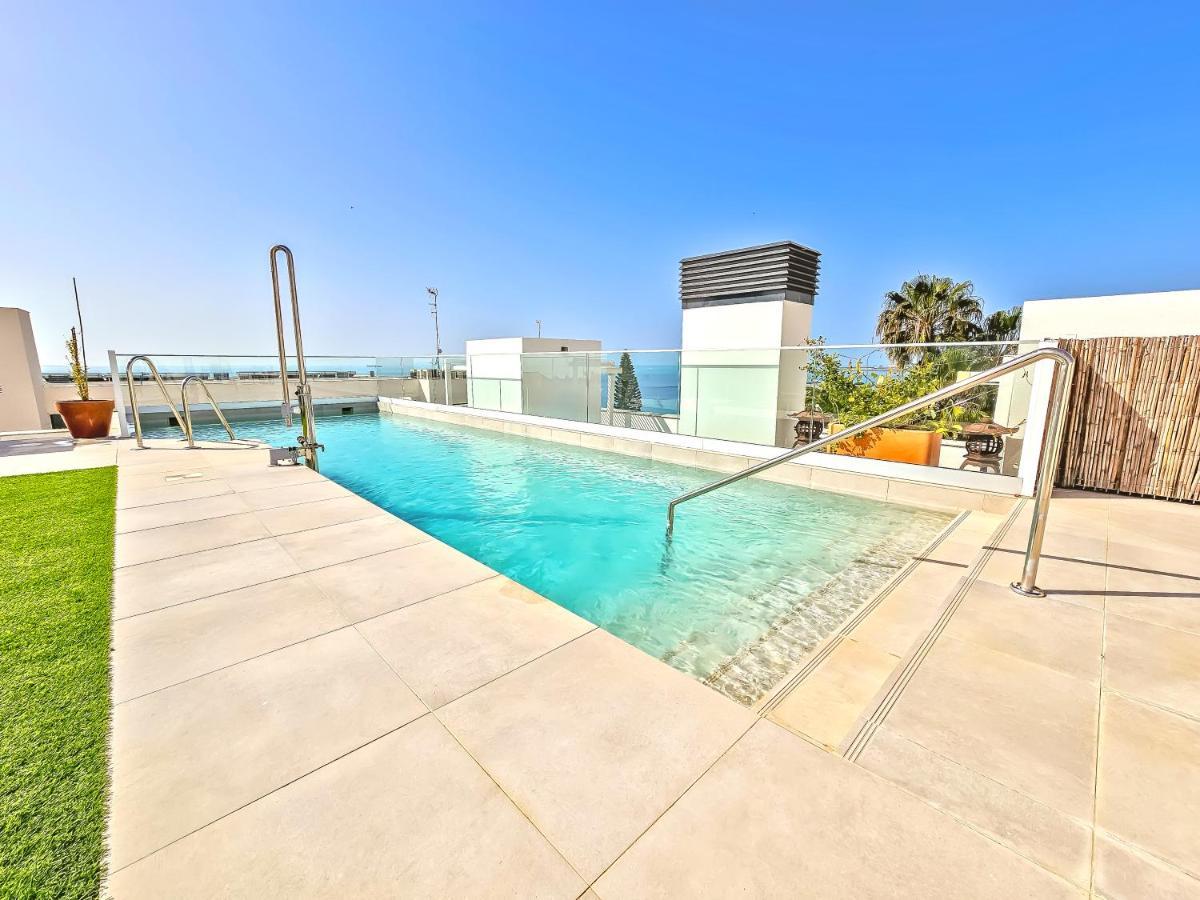 Oceanfront Duplex With A Rooftop Pool And Terrace El Puerto de Santa María Buitenkant foto