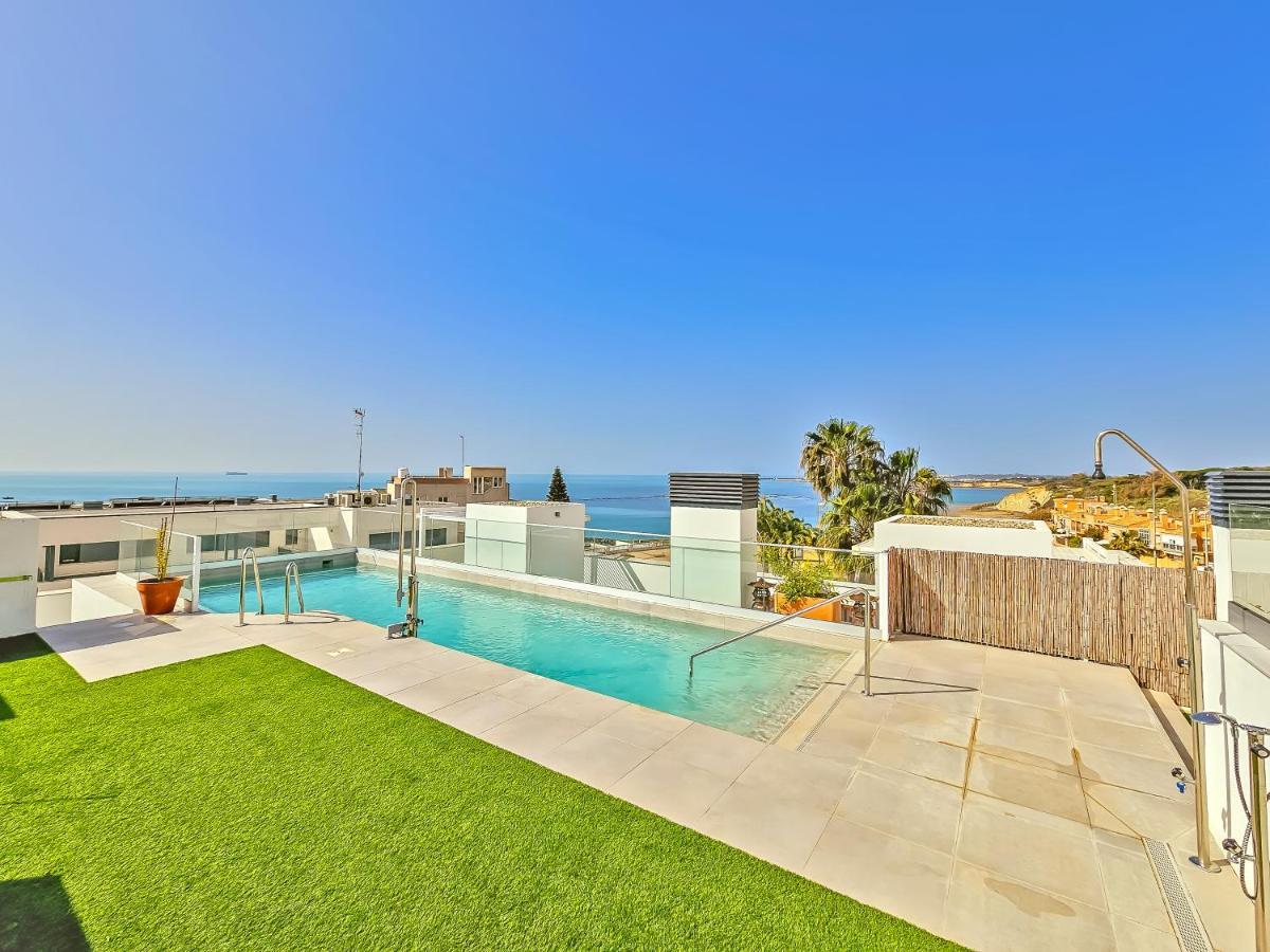 Oceanfront Duplex With A Rooftop Pool And Terrace El Puerto de Santa María Buitenkant foto