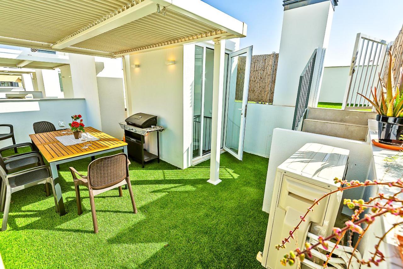 Oceanfront Duplex With A Rooftop Pool And Terrace El Puerto de Santa María Buitenkant foto