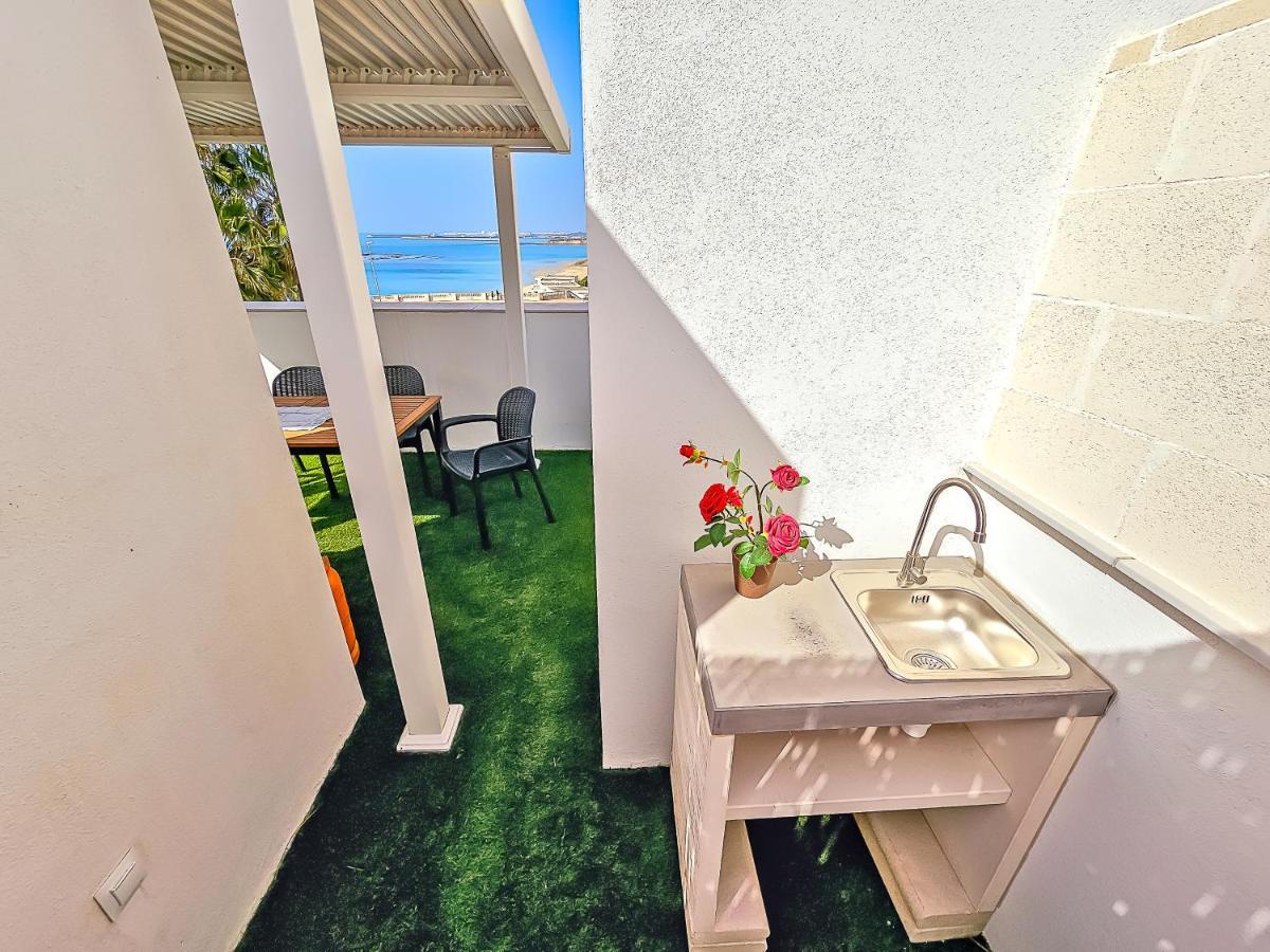Oceanfront Duplex With A Rooftop Pool And Terrace El Puerto de Santa María Buitenkant foto