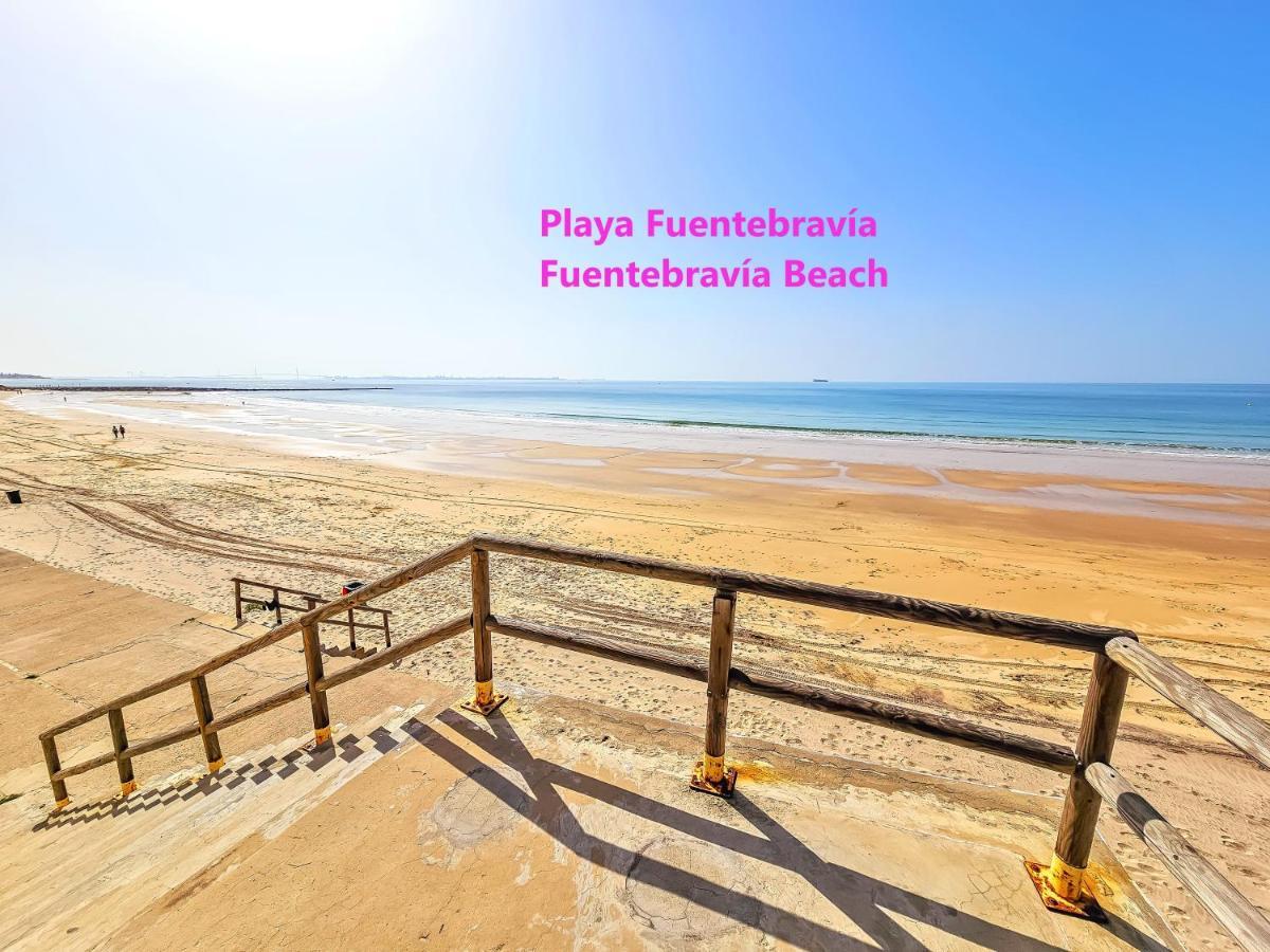 Oceanfront Duplex With A Rooftop Pool And Terrace El Puerto de Santa María Buitenkant foto